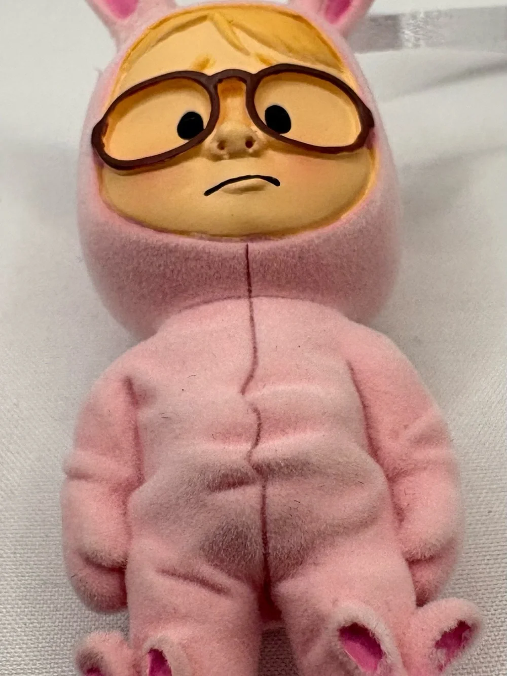 Hallmark “A Christmas Story” Ralphie Parker Pink Rabbit Ornament